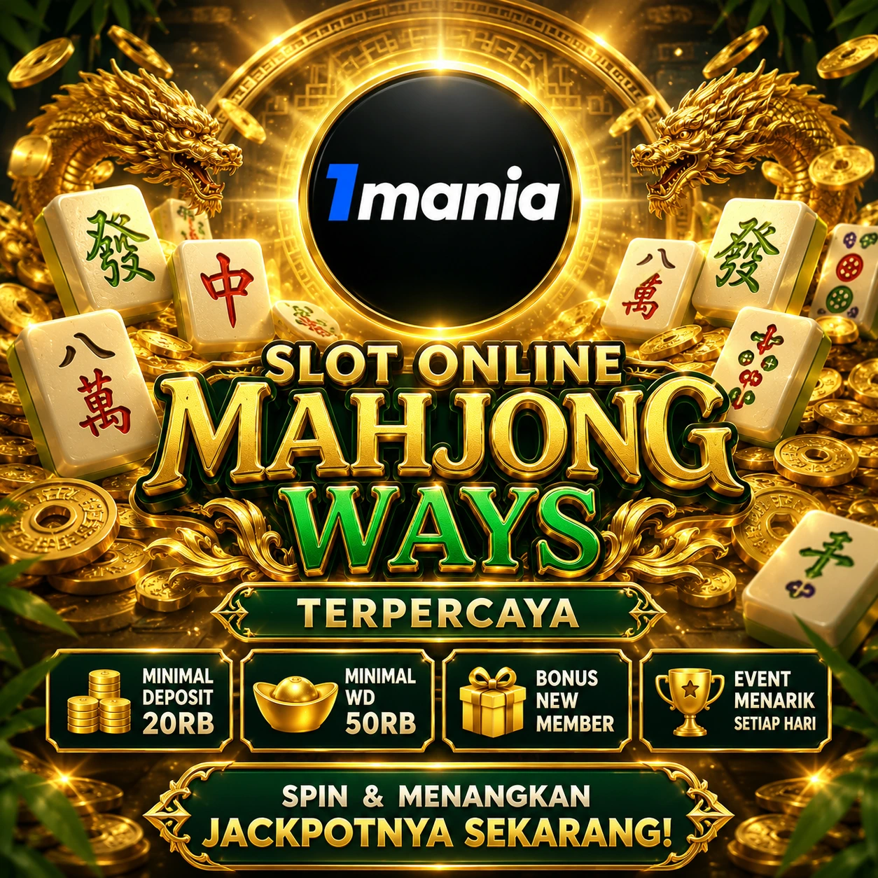 Banner Rajamahjong888 – Platform Hiburan Digital